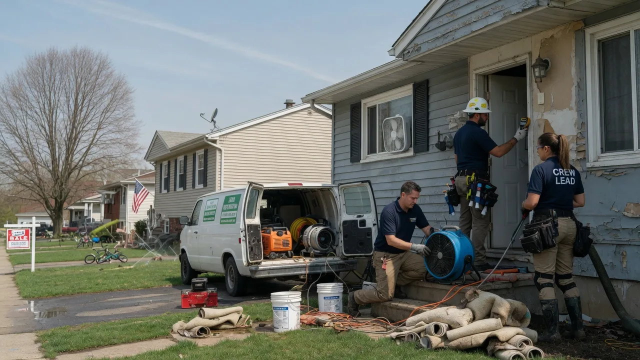 Flood Cleanup in South Byron, NY near me